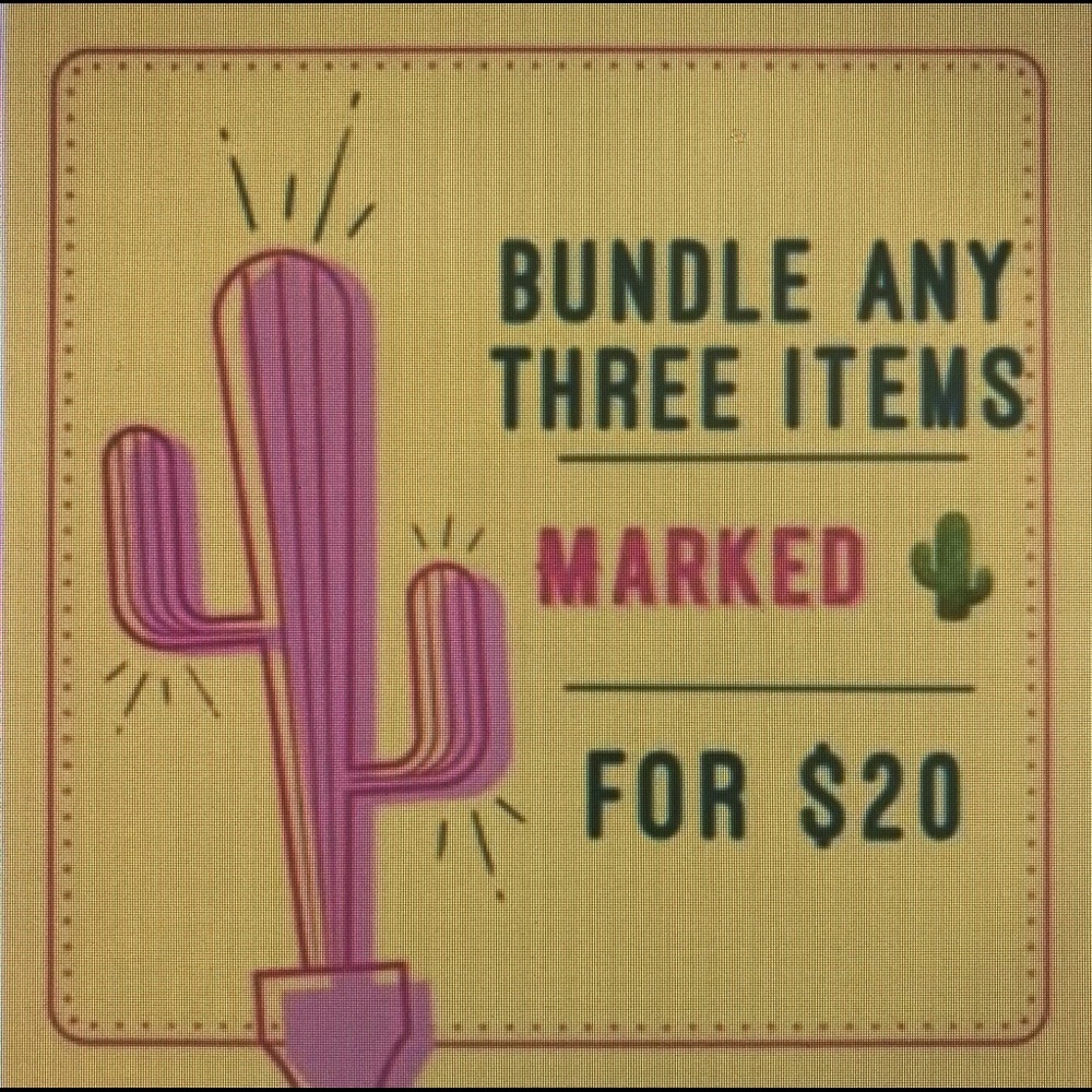 3 items for $20